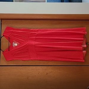 Karina Nora Dress Red Polka Dot XL